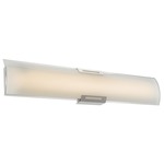 Allure Bathroom Vanity Light - Brushed Nickel / Frosted