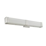 Cosmo Bathroom Vanity Light - Chrome / Frosted