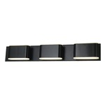 Bianca Bathroom Vanity Light - Black / Frosted