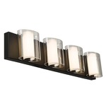 Zoe Bathroom Vanity Light - Black