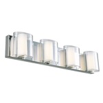 Zoe Bathroom Vanity Light - Chrome