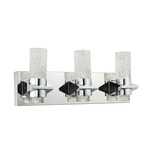 Krypton Bathroom Vanity Light - Chrome