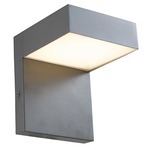 Yoga Outdoor Wall Sconce - Matte Black / Frosted
