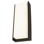 Titon Outdoor Wall Sconce - Matte Black / Frosted