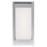 Atom Outdoor Wall Sconce - Silica / Frosted