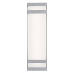 Proton Indoor/Outdoor Wall Sconce - Silica / Frosted