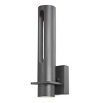 Beacon Outdoor Wall Sconce - Matte Black / Frosted