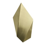 Abstract Wall Sconce - Satin Brass