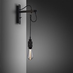 Hooked Wall Sconce - Graphite / Smoked Bronze