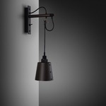 Hooked Wall Sconce - Graphite / Smoked Bronze