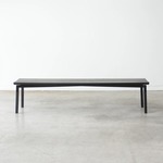 Parkdale Bench - Black Oak