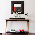 Parkdale Console - Natural Oak / Black