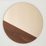 Horizon Mirror - Sepia / Walnut