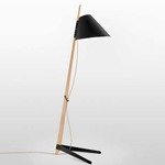 Billy BL Floor Lamp - Oak / Black