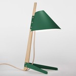Billy TL Table Lamp - Oak / Green