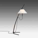 Dornstab Floor Lamp - Wenge / Black Bronze / Natural
