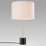 Kilo TL Table Lamp - Polished Brass / Natural