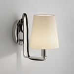 Krems Wall Sconce - Polished Nickel / Natural