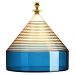 Trullo Storage Container - Blue / Yellow