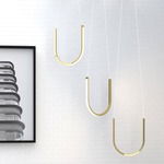 U1 Pendant - Brass