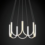 U7 Multi Light Pendant - Matte White