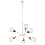 Armstrong Chandelier - White