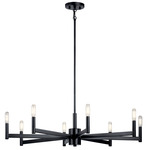 Erzo Chandelier - Black