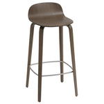 Visu Bar Stool - Stained Dark Brown