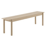 Linear Wood Bench - Oak