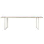 70/70 Dining Table - White / White Laminate