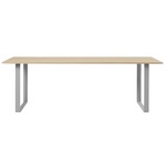 70/70 Dining Table - Gray / Oak Veneer