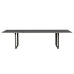 70/70 Dining Table - Black / Black Linoleum