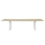 70/70 Dining Table - White / Oak Veneer