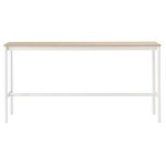 Base Table - White / Oak