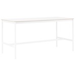 Base Table - White / White and Plywood