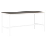 Base Table - White / Black and Plywood