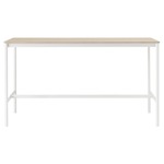 Base High Table - White / Oak