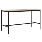 Base High Table - Black / Oak