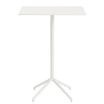 Still Cafe Square Table - White