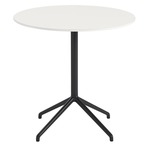 Still Cafe Round Table - White