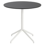 Still Cafe Round Table - Black