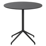 Still Cafe Round Table - Black