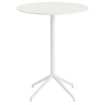 Still Cafe Round Table - White