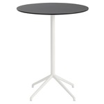 Still Cafe Round Table - Black