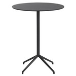 Still Cafe Round Table - Black