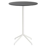 Still Cafe Round Table - Black