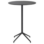 Still Cafe Round Table - Black