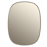 Framed Mirror - Taupe / Taupe