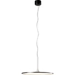 Piano Pendant - Brushed Black / Matte White / White