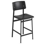 Loft Bar Stool - Black + Black